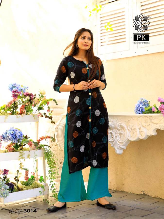 Aradhna Lifestyle 3 Heavy Rayon Casual Wear Kurti Collection